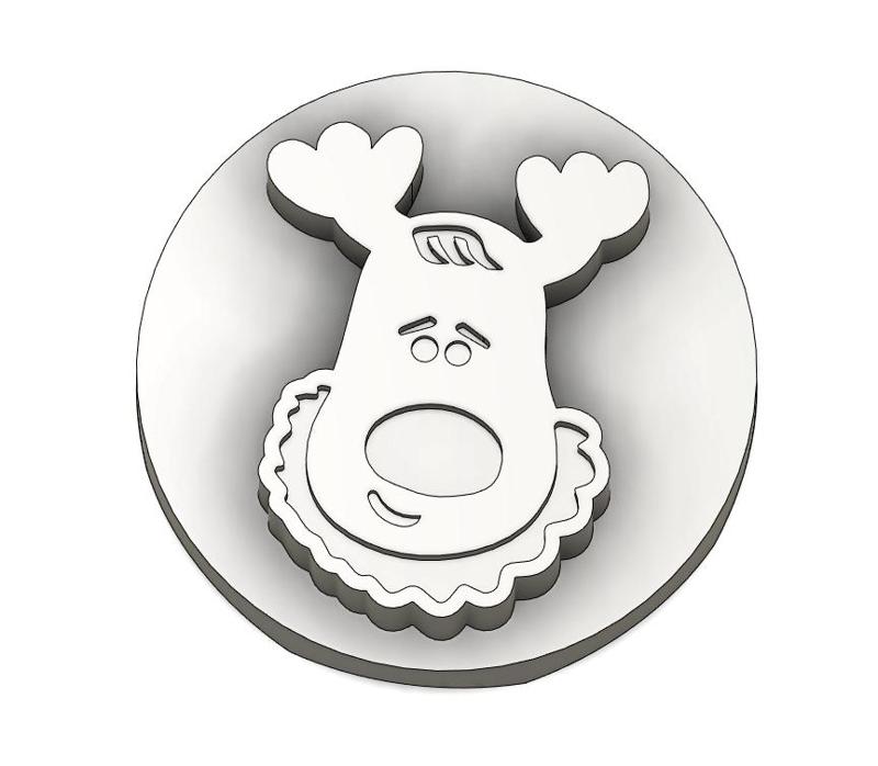 raindeer Soap Stamp
