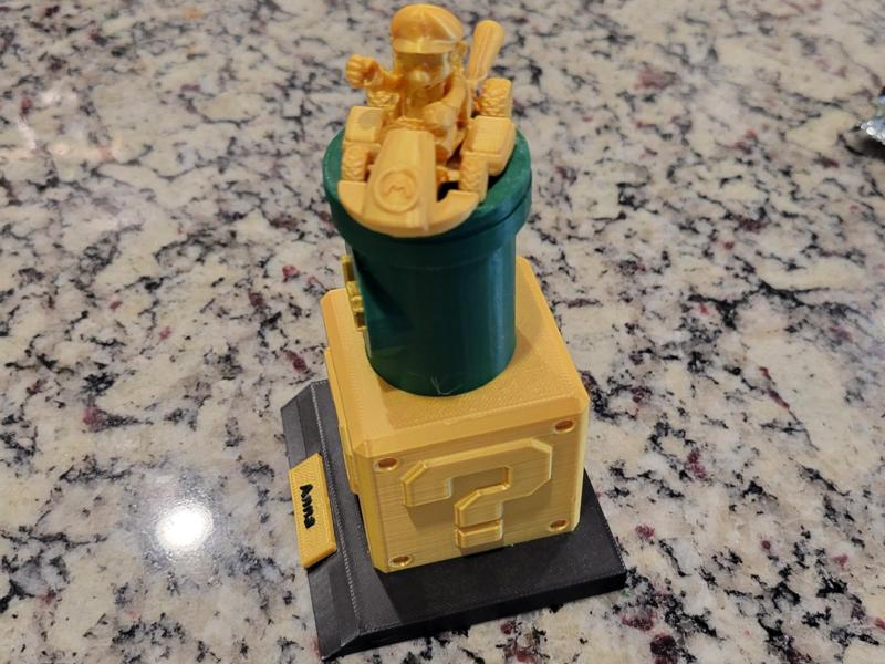 Mario trophy 3rd place