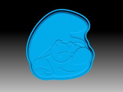 BRAINY SMURF BATH BOMB MOLD