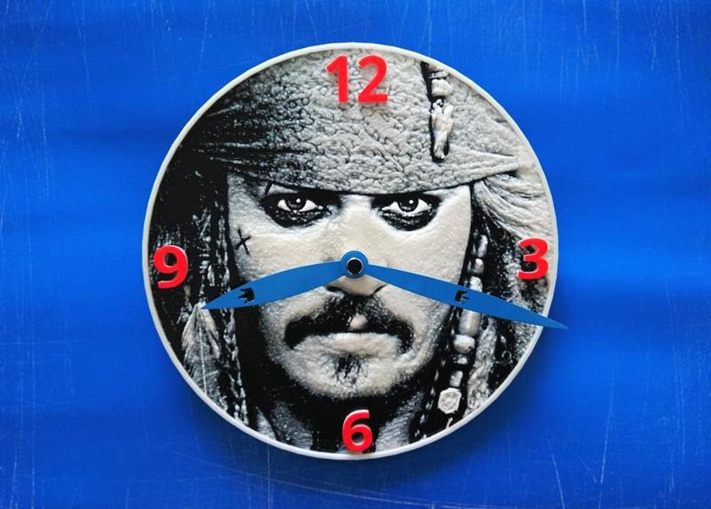 Reloj Piratas del caribe 3D