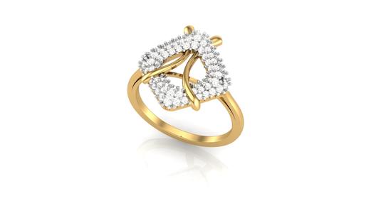 Gold Lean Layers Diamond Rings (11)