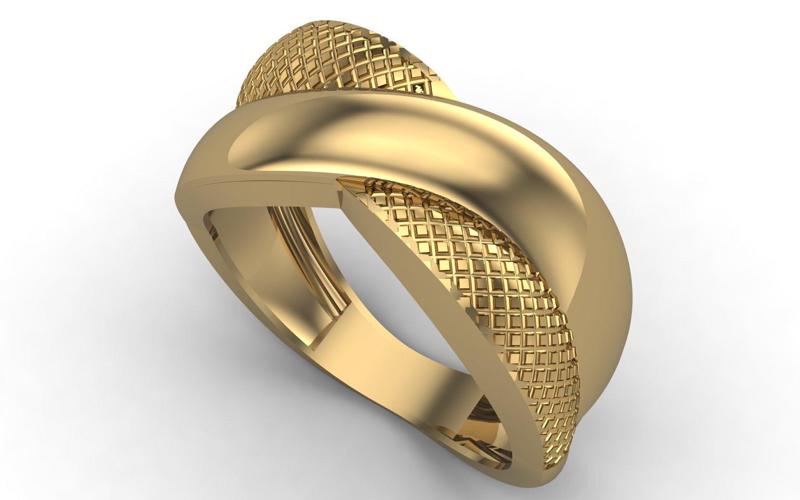Printable Women Ring 3D model Plain Women's Rings Ring For Women Jewelry STL 3DM