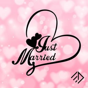 Just Married - Wall art for wedding - Table decoration - Wall decoration