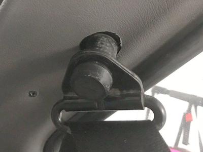 Mk2 Ford FIesta Seat Belt Bolt Cover