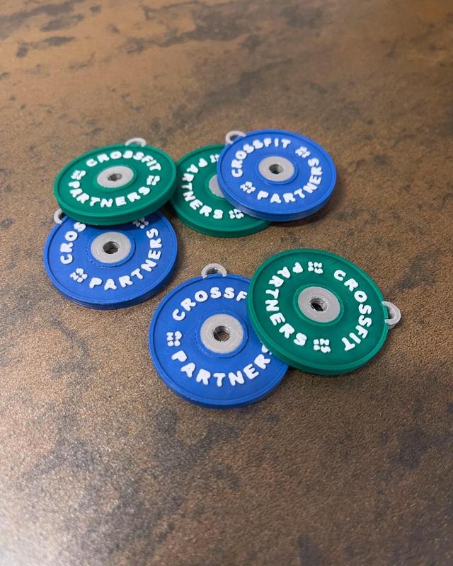 Crossfit Partners Discs Multicolor