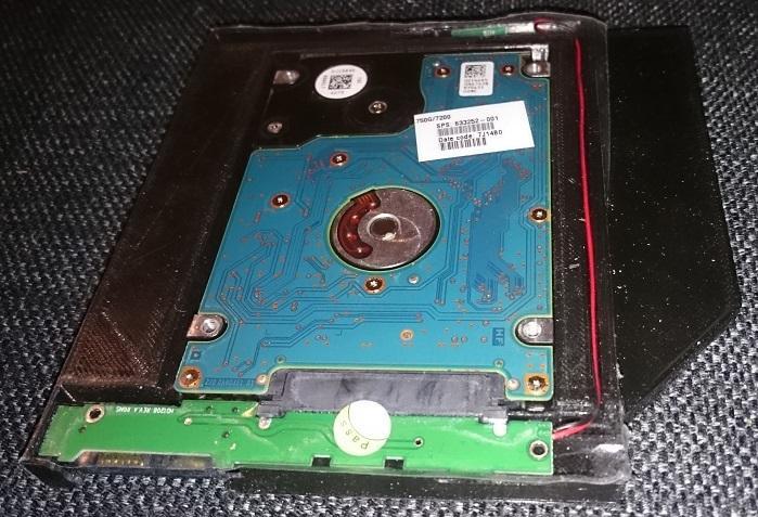 HDD Caddy for the slim CD/DVD bay