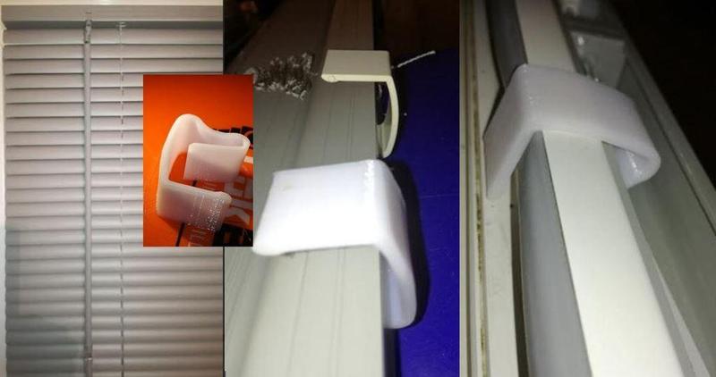 Fixation Store à Lamelles Sans Percage (Pour le fun ...explications de la réalisation dans la description)