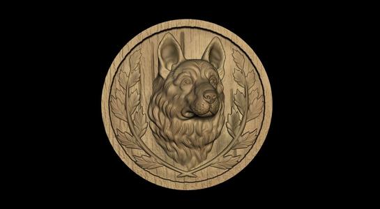 German Shepherd Badge