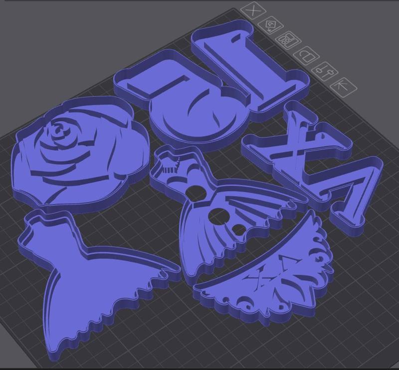 Cookie cutters 15 years XV