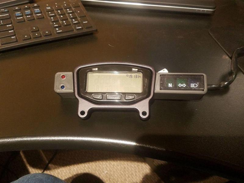 DR650 HDB Indicator Mount