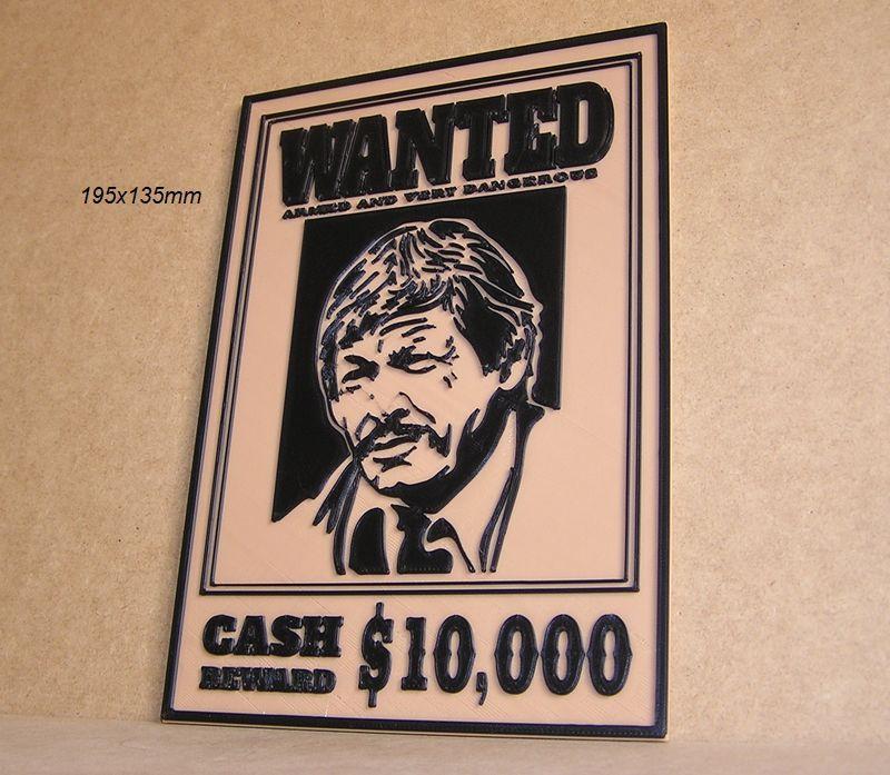 Wanted Poster, Charles Bronson, movie, western, wanted, outlaw, outlaw, gunfighter, sign, logo