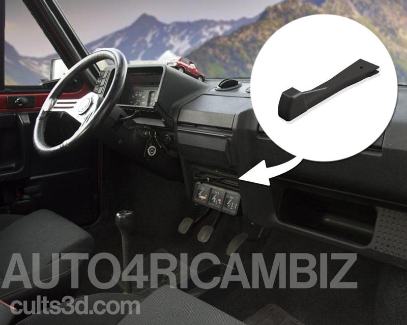 Autobianchi A112  Air Control Lever | Cabin Heater Air Handle Lever | Hot / Cold handle lever