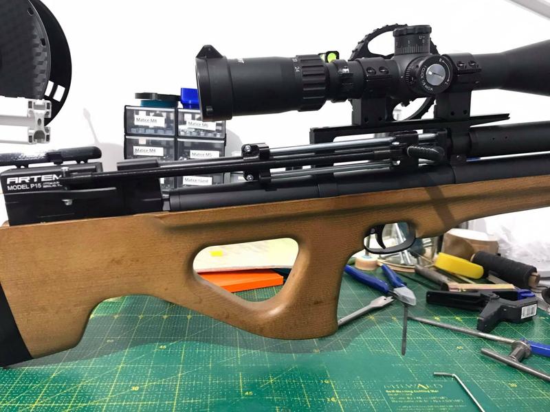 Front Cocking Lever for the Diana Skyhawk, GSG P15 & Artemis P15