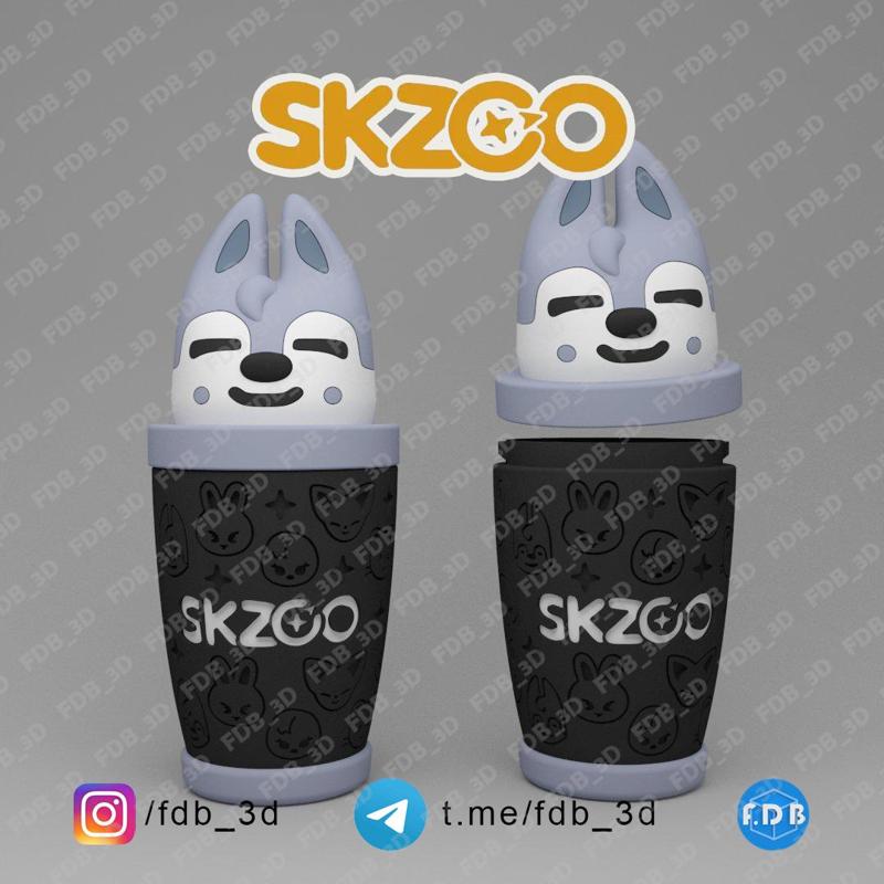 SKZOO MILKSHAKE CUP / BANGCHAN CUP