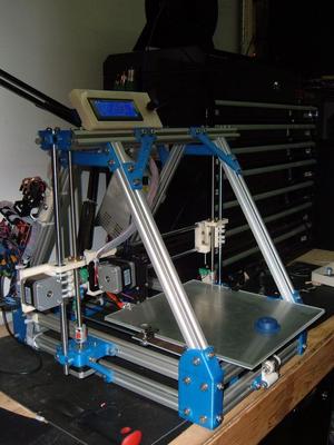 MendelMax Vertical X Axis Ends & Carriage - 10mm Z