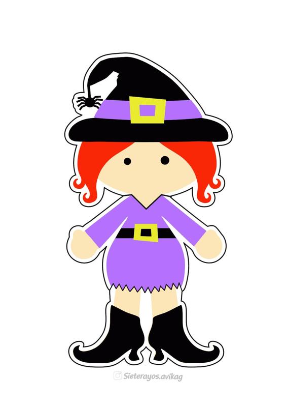 Cookie Mold 3 parts Witch