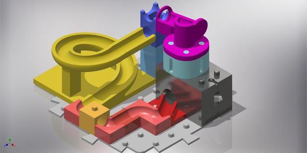 Modular Marble Machine for 8mm Ball Bearings