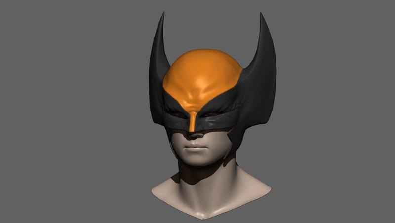 Wolverine Mask - Helmet for Cosplay 1:1