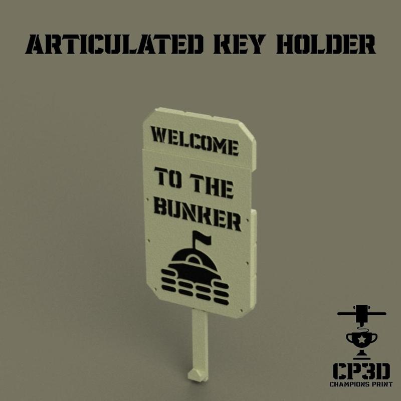 Articulated Key Holder