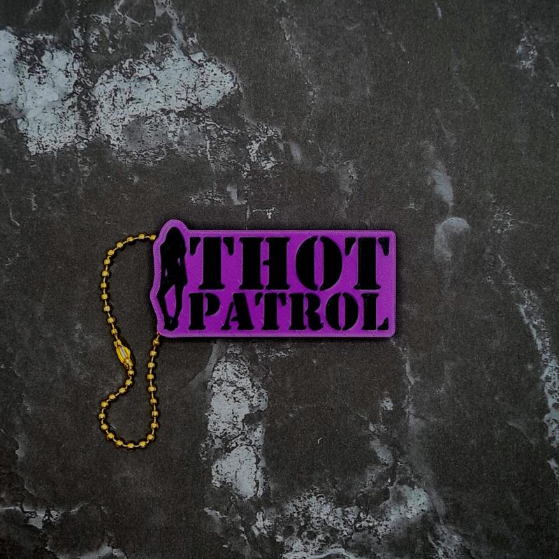 Thot Patrol Keychain - JCreateNZ