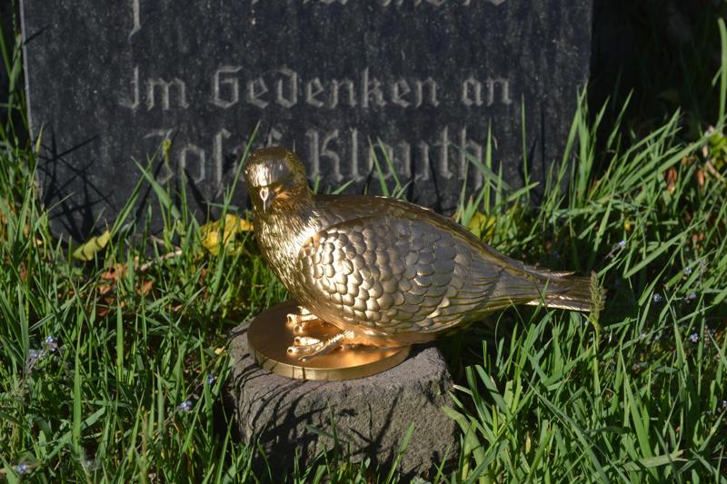 Dove on Base - Memorial Decoration