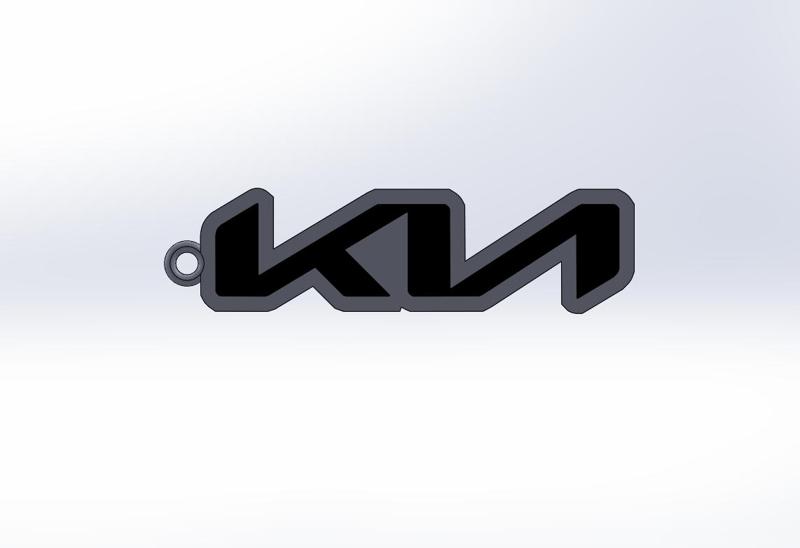 keychain car logo kia