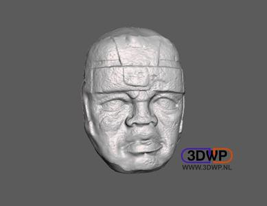 Olmec Head Wall Hanger