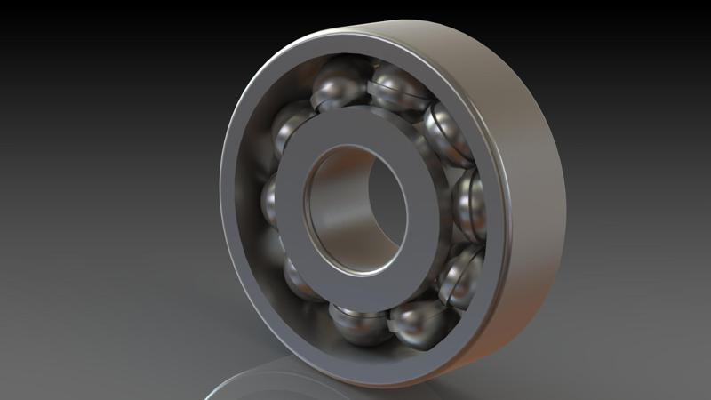 ANGULAR CONTACT BALL BEARING - 7208B DIN 628