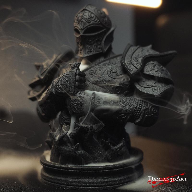Backflow Incense Burner Armor - DamAndDam