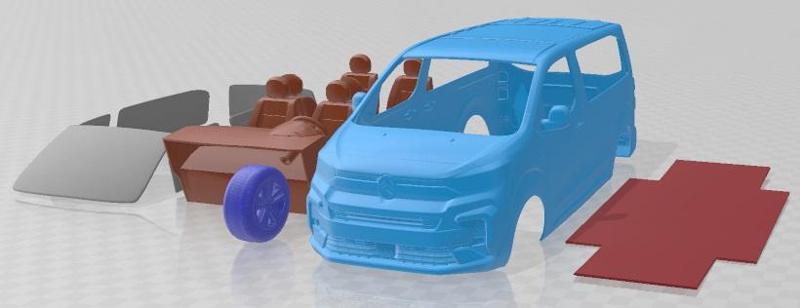 Citroen E Space Tourer XS 2024 Printable Van