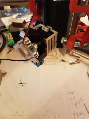 E3D Titan Aero mount for MPCNC HicWin tool mount