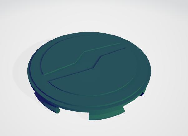 ZX AUTO TERRALORD WHEEL HUBCAPS WITH LOGO