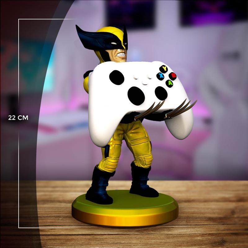 WOLVERINE - MULTIFUNCTIONAL JOYSTICK & HEADPHONE HOLDER - MARVEL