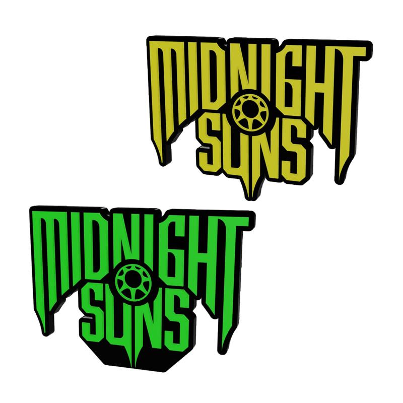 3D MULTICOLOR LOGO/SIGN - Midnight Suns (Two Variations)