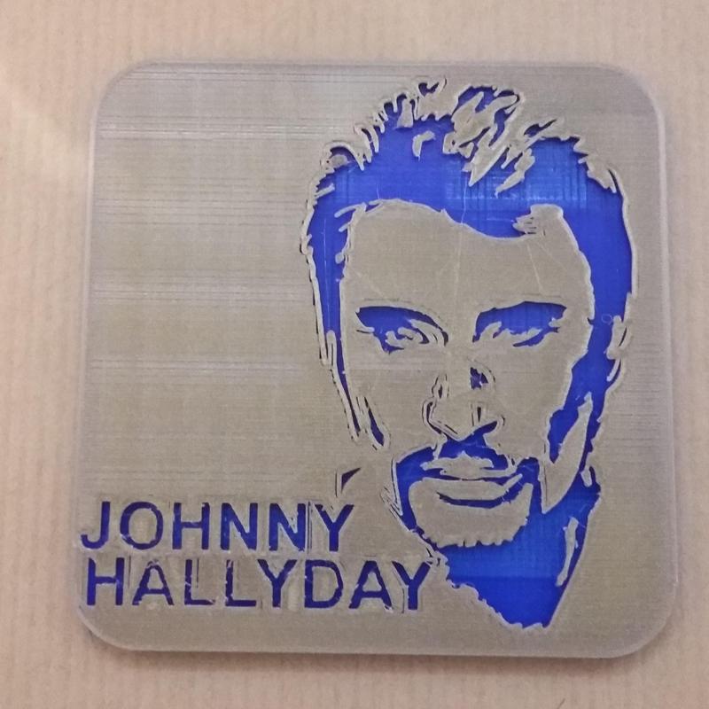Magnet johnny hallyday