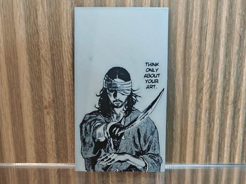 "Think Only About Your Art" – Vagabond Hueforge