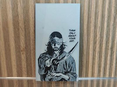 "Think Only About Your Art" – Vagabond Hueforge