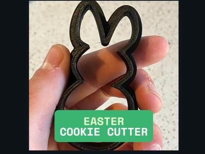 Easter Bunny Cookie Cutter - Happy Easter!