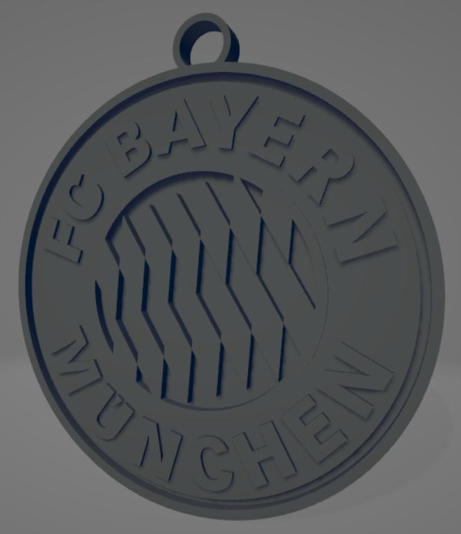 Bayern München keychain