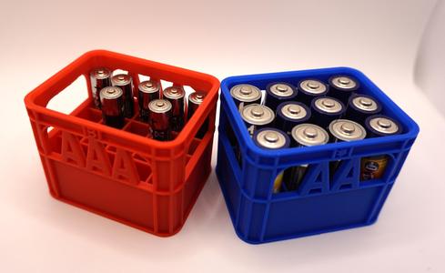 Bierkasten AA und AAA Batteriekasten Aufbewahrung Batterie Battery Box