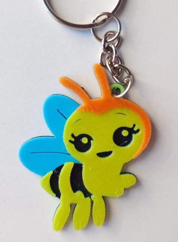 Keychain Abejita - Plim Plim