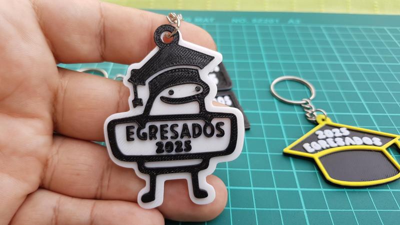 graduates key rings pack 1 (2025)