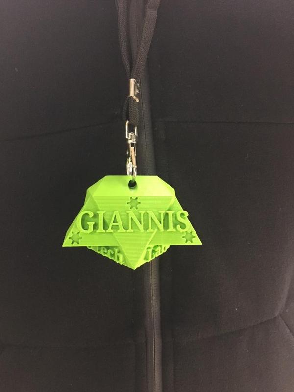 Giannis nametag