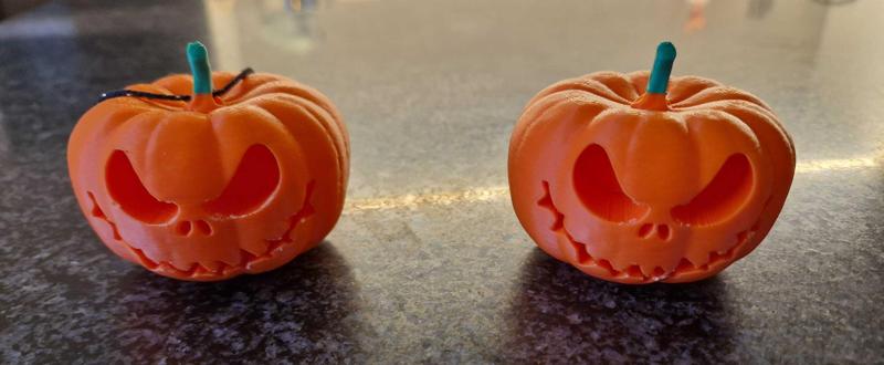 Halloween pumpkin ornament