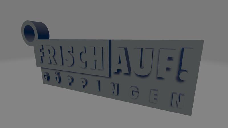 Frisch Auf! Göppingen Keychain