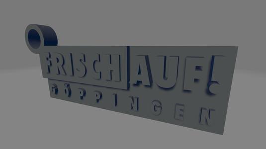 Frisch Auf! Göppingen Keychain