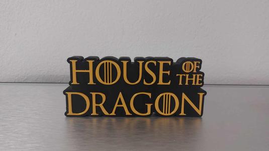 Game of Thrones House of the Dragon Logo