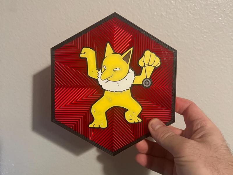 #97 Hypno Hex Wall Art