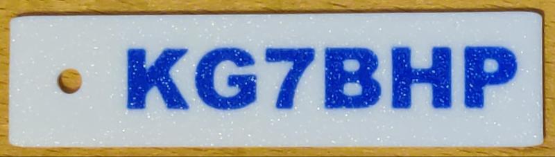 HAM Call Sign Tag