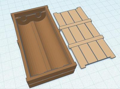 Ammo crate 2x18650 batteries